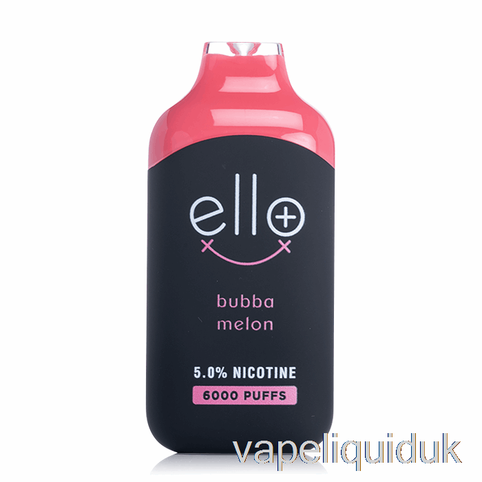 BLVK ELLO Plus 6000 Disposable BubbaMelon Ice Vape Liquid